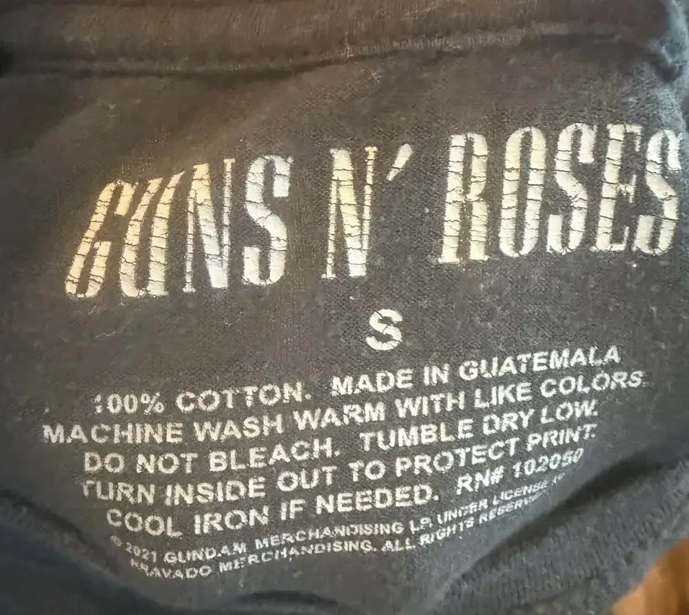 Guns N' Roses Sweet Child O' Mine Graphic Band T-Shirt